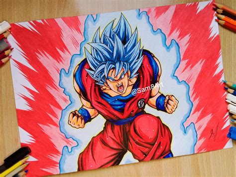 Update 138+ goku blue drawing super hot - seven.edu.vn