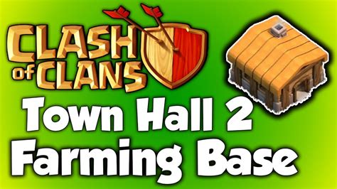 Clash Of Clans Best Town Hall 2 Farming Base Th2 Speed Build 2015 Best Th2 Farming Base