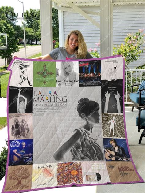 Laura Marling Albums For Fans Ver Collection Quilt Blanket - Teeruto