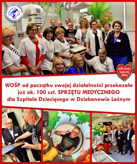 Wo P Wpiera Szpital Dzieci Cy W Dziekanowie Le Nym Lomianki Info