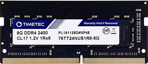 Timetec Memory 8gb Ddr4l 2400mhz Laptop