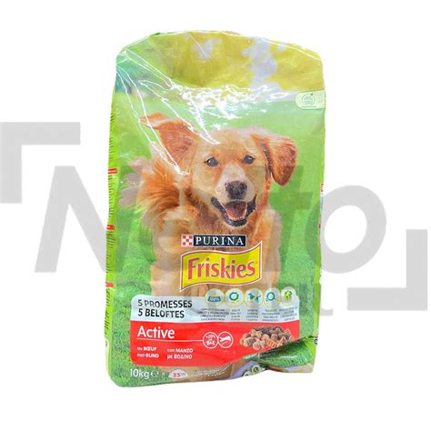 Croquettes Active Au Boeuf Pour Chien 10kg FRISKIES FRISKIES