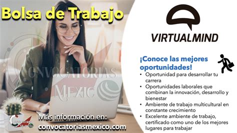 Comienza Ahora Consulta La Bolsa De Trabajo De Virtualmind Y