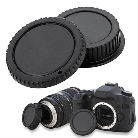 Shop INSTEN Camera Body Cap And Rear Lens Cover Cap For Canon EOS On