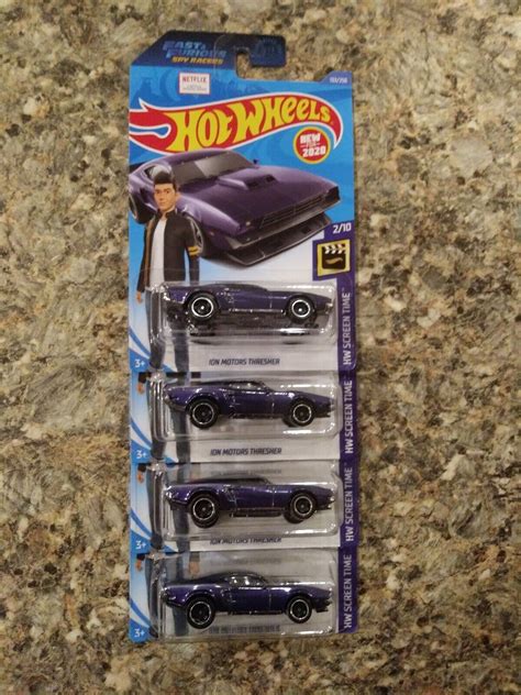 Hot Wheels Ion Motor Thresher Fast Furious Spy Racers Lot Of