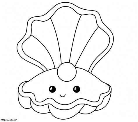 sea shells coloring pages 3