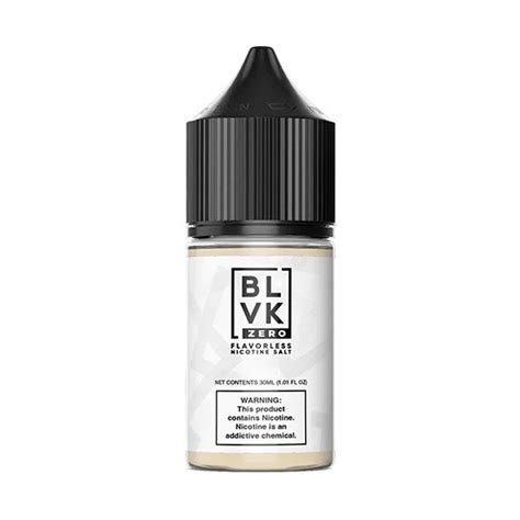 Juice BLVK Salt Zero 30ml 50mg Total Vape