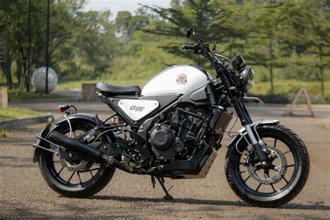 Honda Cb F Ubah Gaya Jadi Bobber