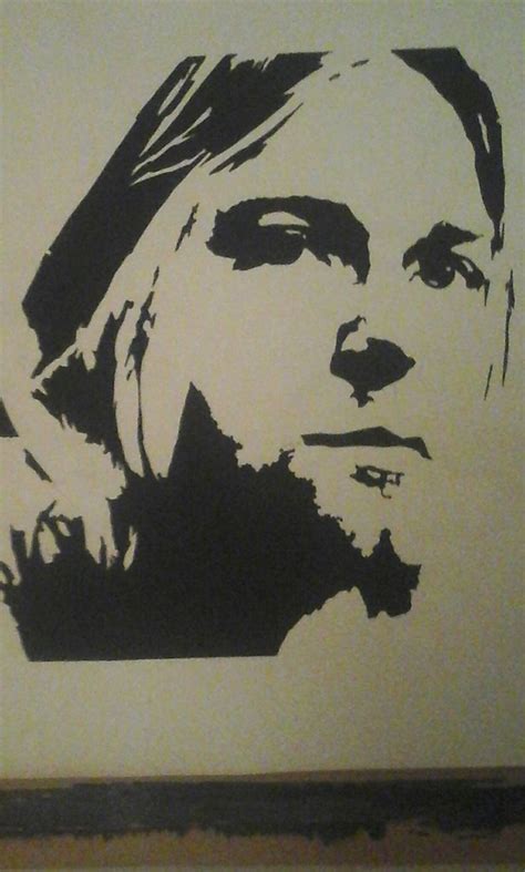 Kurt Cobain Painting By Roy Kurt Cobain Painting Nirvana