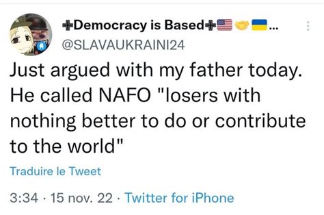 Nafo Faces Their Most Fearsome Opponent Yet Rtrueanon