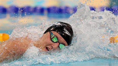 Olympics M Freestyle Swimmer Elijah Winnington Early Favourite