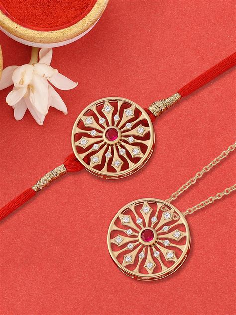 Buy Pure Silver Rakhi Online For Raksha Bandhan Ornate Jewels