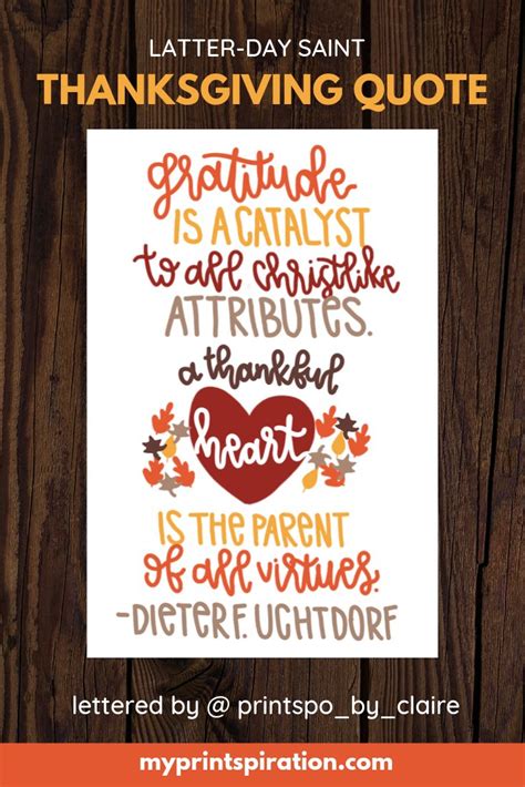 Thanksgiving Quote Gratitude Is A Catalyst