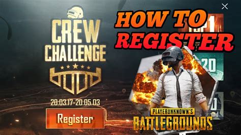 How To Play Crew Challenge Pubg Mobile Youtube