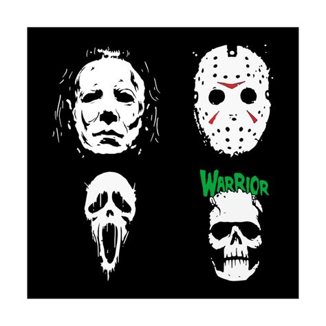 Michael Myers Svg Halloween Svg Warrior Svg Horror Movies Inspire