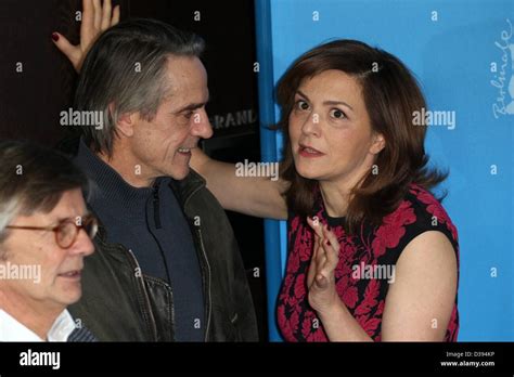 Jeremy Irons Martina Gedeck Attend The Night Train To Lisbon