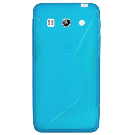 Plus Guscio Protettivo In Tpu Per Huawei Ascend G G S Line Blu