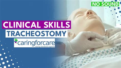 Tracheostomy Care Training Video Clinical Nursing Skills YouTube