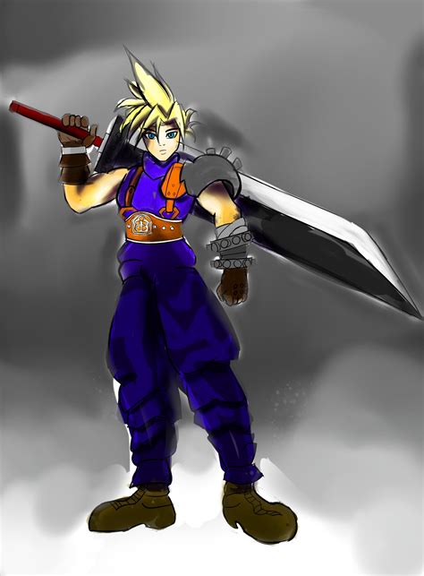 Cloud Strife Fanart By Sakenshiarts On Newgrounds