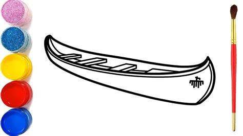 How To Draw A Canoes Easy Drawing Step By Step YouTube