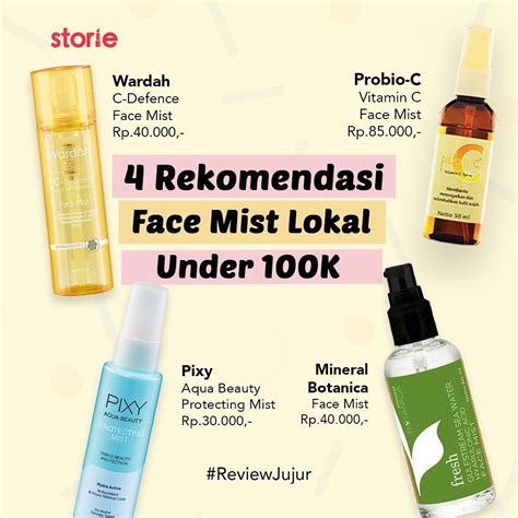 Rekomendasi Face Mist Lokal Under K Perawatan Kulit Korea