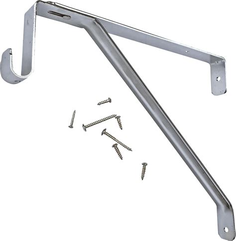 Amazon Welded Heavy Duty Oval Closet Rod Shelf Support Bracket