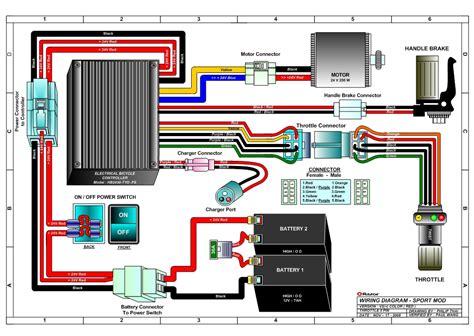 Wiring Diagram For Electric Scooters Freedom Scooter 644 Wiring Diagram Electricscooterparts