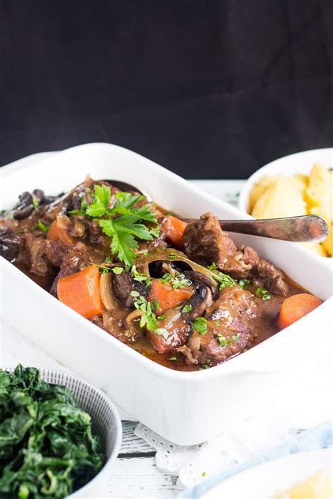 Slow Cooker Beef And Mushroom Stew Easy And Hearty Recipe Beef And