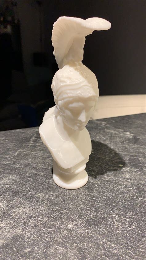 3D Printable Bust In The Style Of The Ares Borghese At The State