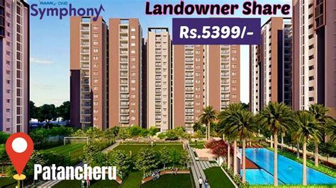 Ramky One Symphony Landowner Share Units Available At Patancheru