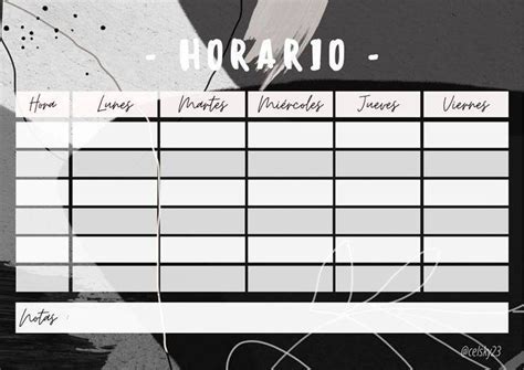 Banana Fish Horario Plantillas Horarios Horarios Para