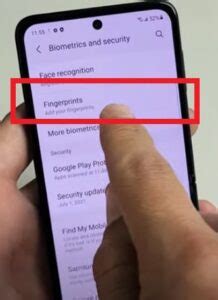 How To Setup Fingerprint Scan Samsung Galaxy Z Flip Androidyii