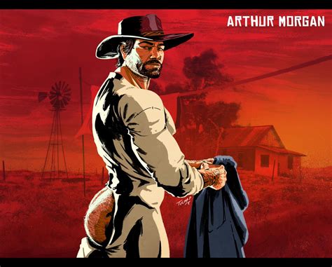 Rule 34 1boy Arm Hair Arthur Morgan Ass Bara Beard Big Ass Black Hair Body Hair Bottomwear