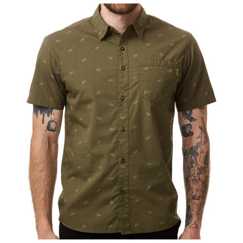 Tentree Bike Around Shortsleeve Shirt Shirt Men S Buy Online