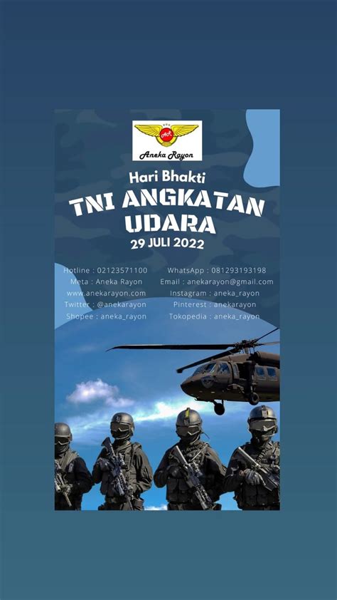 Selamat Hari Bhakti TNI ANGKATAN UDARA Movie Posters Movies Poster