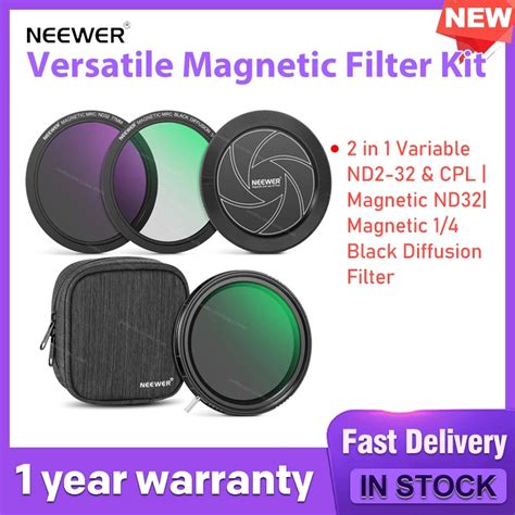 Neewer Kit De Filtro Magn Tico Vers Til En Nd Variable Y Cpl