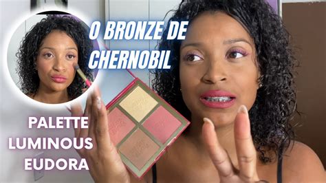 Testei A Nova Paleta Luminous Da Niina Secrets E O Pincel Em Pele Negra