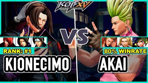 KOF XV Kionecimo Kyo Duo Lon Iori Vs Akai Benimaru Andy Sylvie