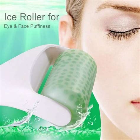 Ir01 Ice Roller Massager Handheld Anti Wrinkles Face Lift Tape Wrinkle