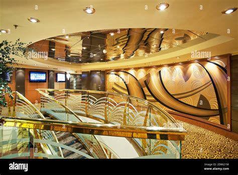 Interior of cruise ship MSC Poesia Stock Photo - Alamy