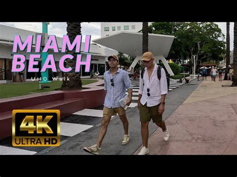 K Miami Beach Walk Walking Tour Of Lincoln Road Youtube