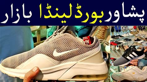 Peshawar Landa Bazar Used Imported Shoes Nike Puma Adidas Cat NB