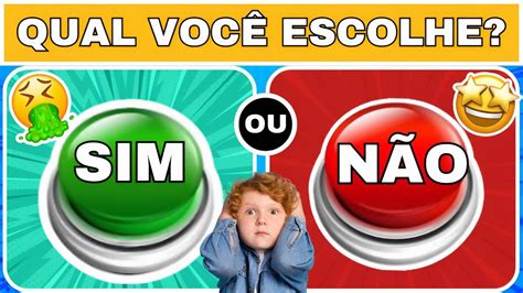 Sim Ou N O Escolha Um O Tiktok N Vel Insano Jogo Das Escolhas