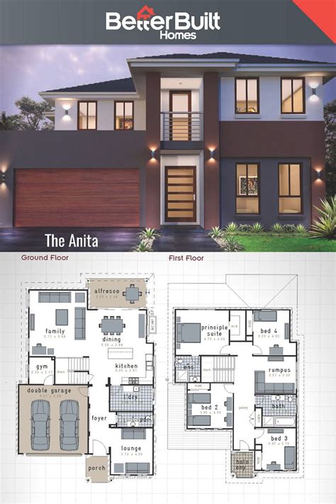 Plan Of Double Storey House Storey Blueprints January 2025 - House ...