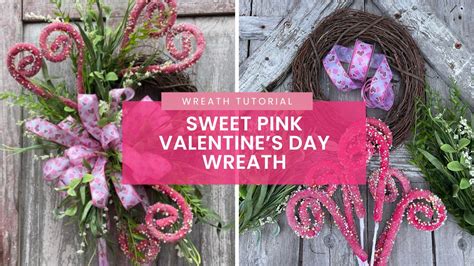 Pink Sweet Valentine Wreath Keleas Florals