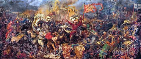 Battle Of Grunwald By Jan Matejko Art Print By Justyna Jaszke Jbjart