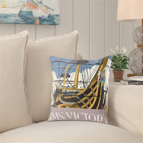 Longshore Tides Square Throw Cushion With Filling | Wayfair.co.uk
