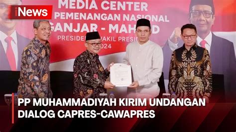 Bertemu TPN Ganjar Mahfud PP Muhammadiyah Kirim Undangan Dialog Capres