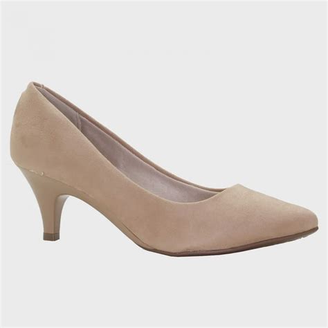 Sapato Scarpin Beira Rio Camur A Feminino Nude Submarino