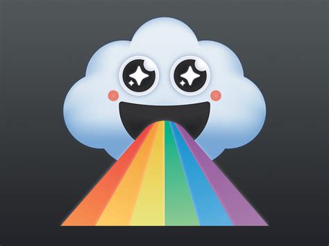 Rainbow Emoji By Ryan Pedersen On Dribbble